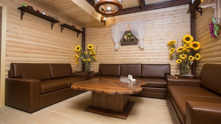 Номер "Изба" + "Хамам". Сауна и турецкая баня Хамам в одном номере.